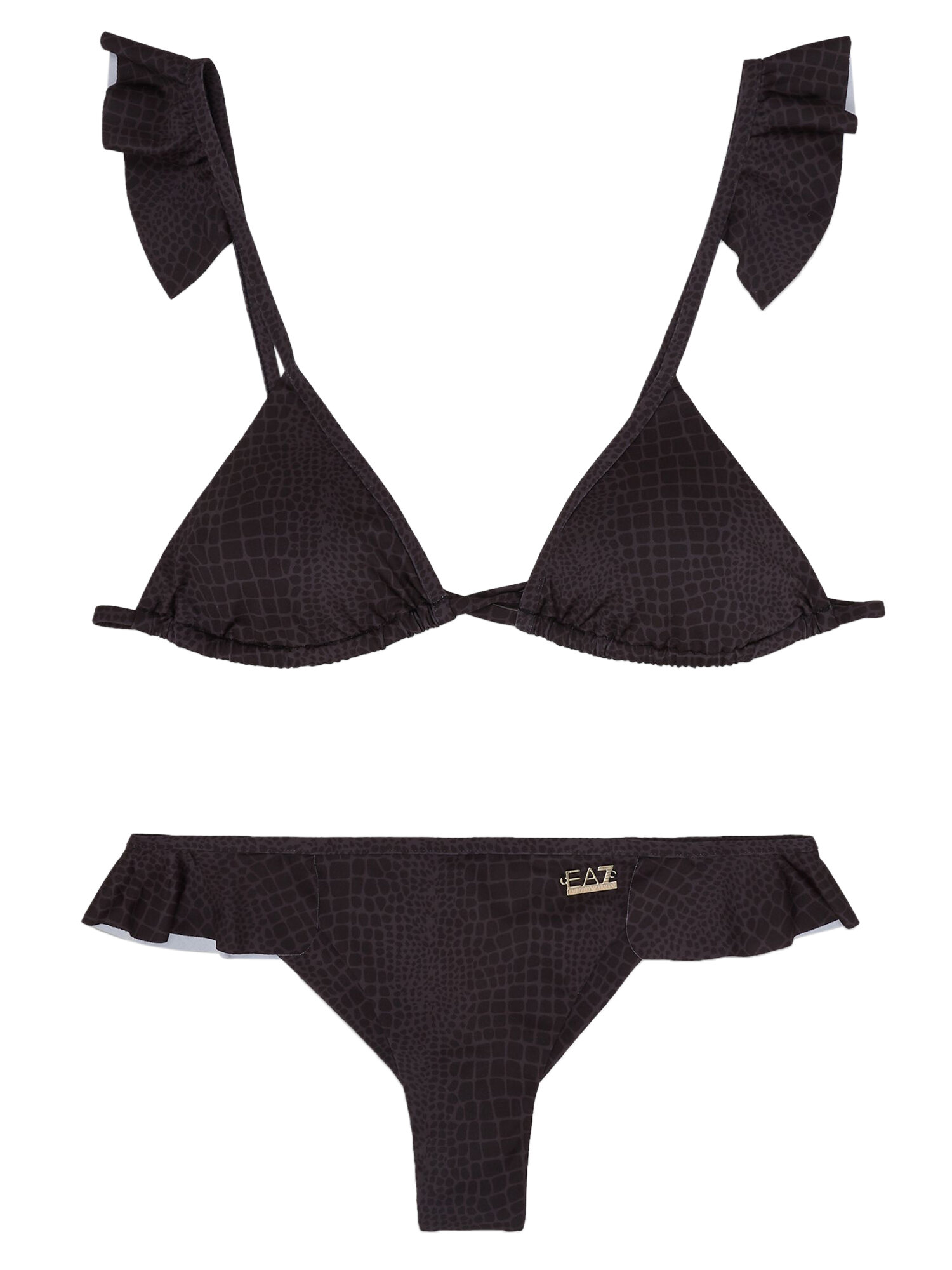 Купальник EA7 Emporio Armani Premium Bikini Triangle Nero (INT: L)