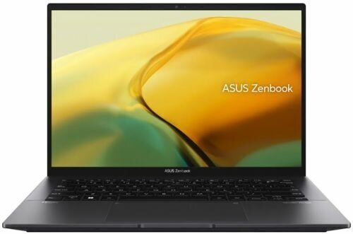 Ноутбук 14' ASUS Zenbook 14 UM3402YA-KP601 Ryzen 5 7530U/16GB/512GB SSD/Radeon graphics/WQXGA IPS/WiFi/BT/cam/noOS/black