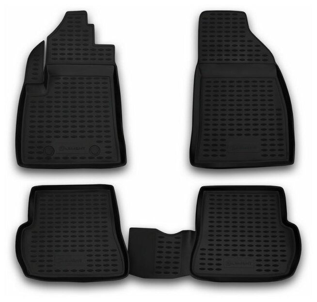 Комплект ковриков салона ELEMENT NLC.16.06.210 для Ford Fusion, Ford Fiesta 4 шт.