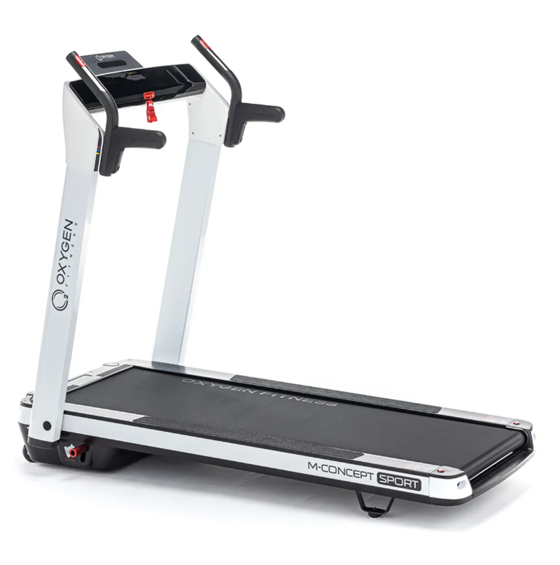 Беговые дорожки Oxygen Fitness беговая дорожка домашняя OXYGEN FITNESS M-CONCEPT SPORT (WHITE)