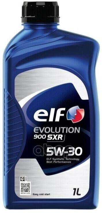 ELF Масло Моторное Синтетическое Evolution 900 Sxr 5W-30, 1Л