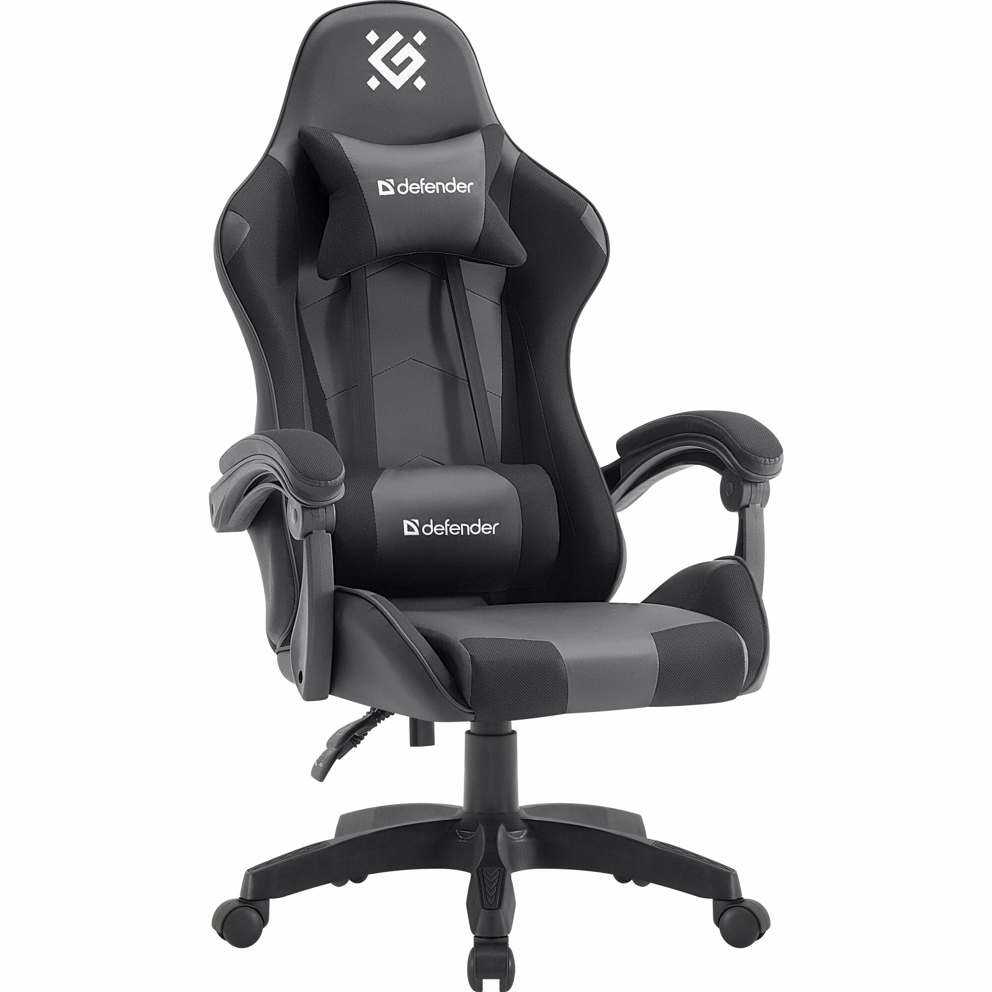 Игровое кресло Defender OKAS 64054 черный, белый