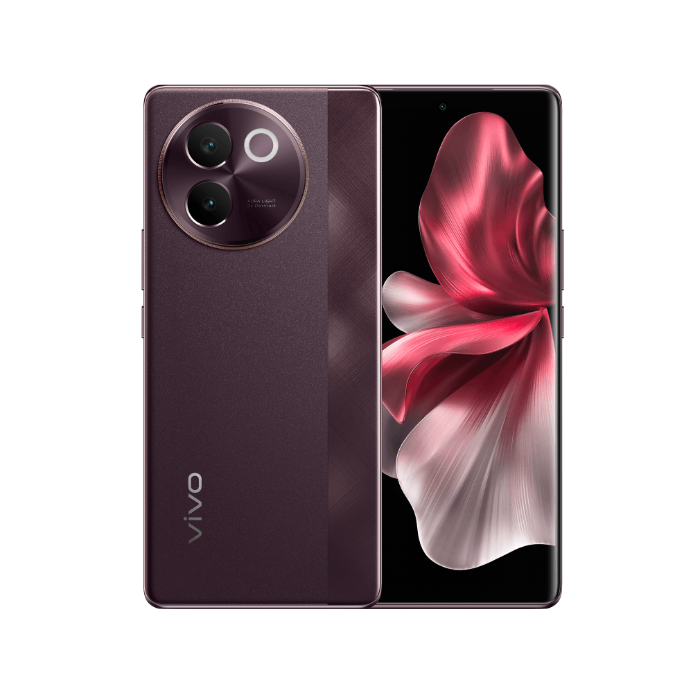 VIVO V30e Brown, 17,20 см (6.78") 2400 x 1080, 4x2.2ГГц + 4x1.8ГГц, 8 Core, 8GB RAM, 256GB, 50 МП + 8 МП/32Mpix,