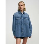 Теплая байковая рубашка оверсайз в клетку твое, арт. B1107, коричневый, XS - Изображение 2