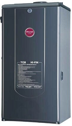 Котел газовый напольный Kiturami TGB HiFin 17 (двухконтурный, закрытая камера сгорания)