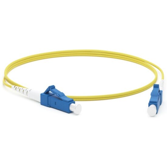 Hyperline Патч-корд FC-S2-9-LC UR-LC UR-H-1.5M-LSZH-YL Патч-корд волоконно-оптический шнур SM 9 125 OS2 , LC UPC-LC UPC, 2.0 мм, simplex, LSZH, 1.5 м