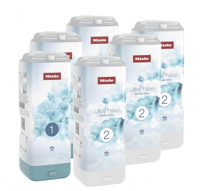 Набор премиальных жидких моющих средств MIELE UltraPhase Refresh Elixir 1, 2