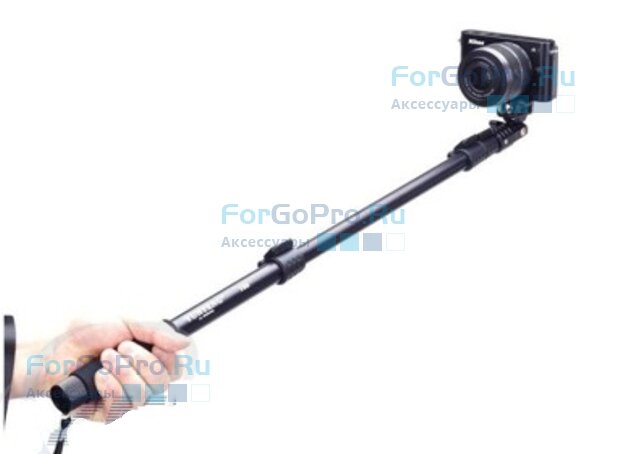 Монопод для GoPro и других камер длинный 35-130 см