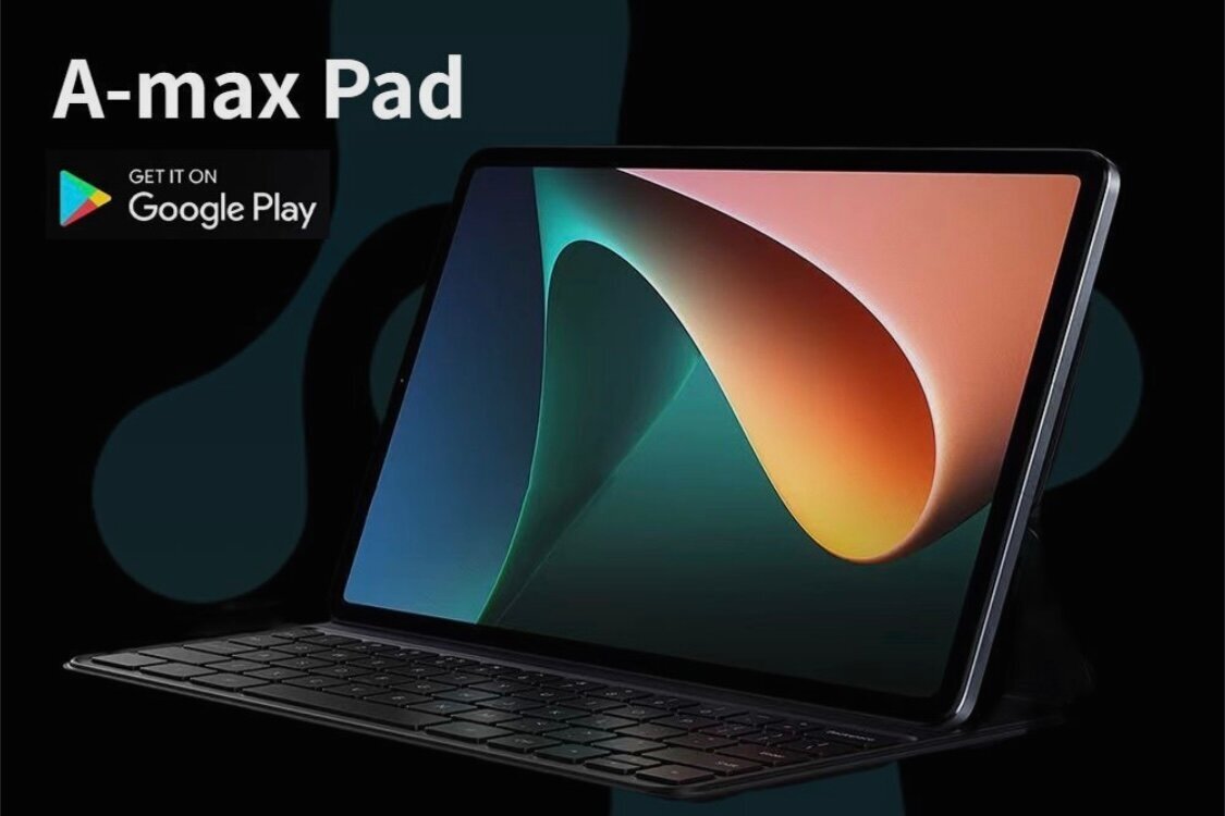 Планшет Umiio A19PRO (10.1 дюйм) с клавиатурой Tablet PC 6/128 ГБ, голубой