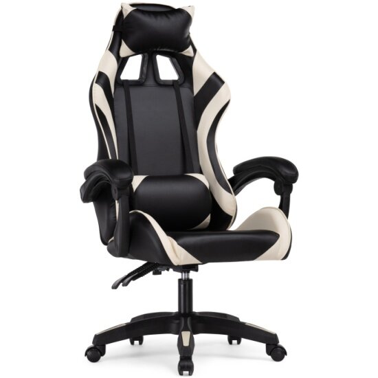 Кресло геймерское WOODVILLE Rodas black / cream