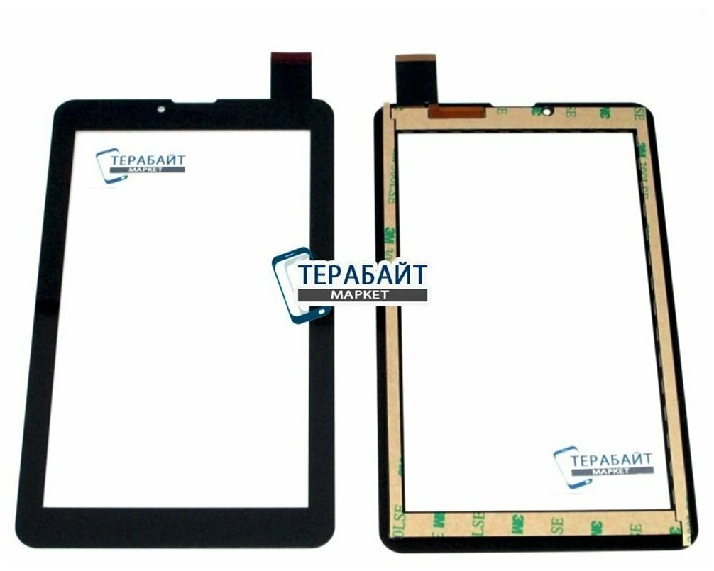 Тачскрин для планшета Prestigio MultiPad PMT3037 3G (черный) 184мм на 104мм 30pin 30пин / сенсор / стекло / экран / тач / запчасти для планшета