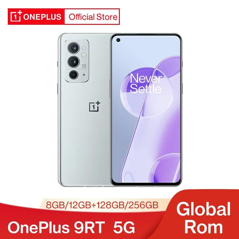 OnePlus 9RT 9R T 5G Global Rom, многоязычный, 8 ГБ, 128 ГБ, Snapdagon 888, 120 Гц, 6,62 дюйма, AMOLED, 65, искривления зарядки, б/у телефон