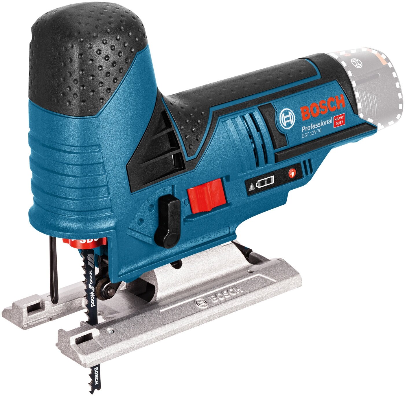 Аккумуляторный электролобзик BOSCH GST 12V-70 0 коробка, без аккумулятора