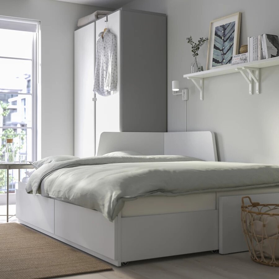 Кровать-трансформер Flekke 80x160x200, 2 ящика, нагрузка до 120 кг