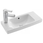 Раковина Roca Access ZRU9307609 55x42 см подвесная, белый - Изображение 4