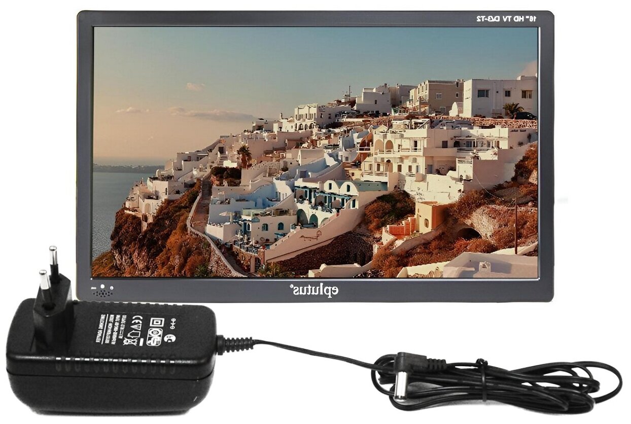 На торпедо Телевизор с цифровым тюнером DVB-T2 16“ Eplutus EP-162Т