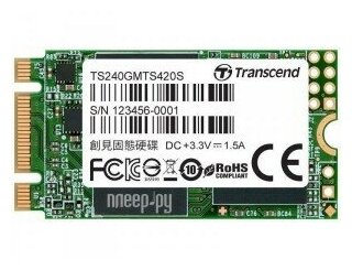 Твердотельный накопитель Transcend MTS420 240Gb TS240GMTS420S