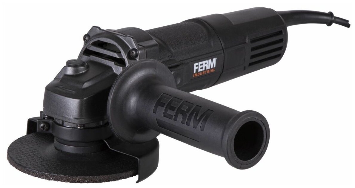 Болгарка, шлифовальная машина угловая УШМ FERM AGM1112P, 115 мм 710 Вт 11000 об. мин коробка