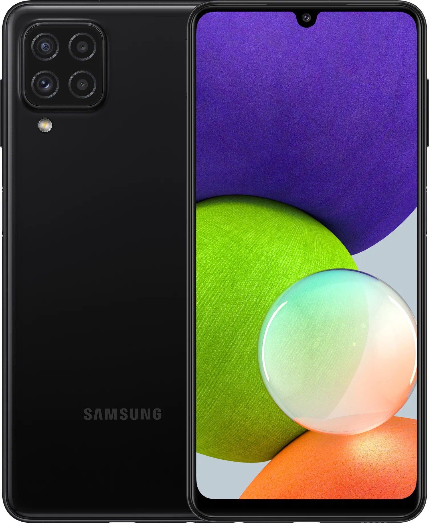 Смартфон Samsung Galaxy A22 6/128 ГБ, Dual nano SIM, мятный