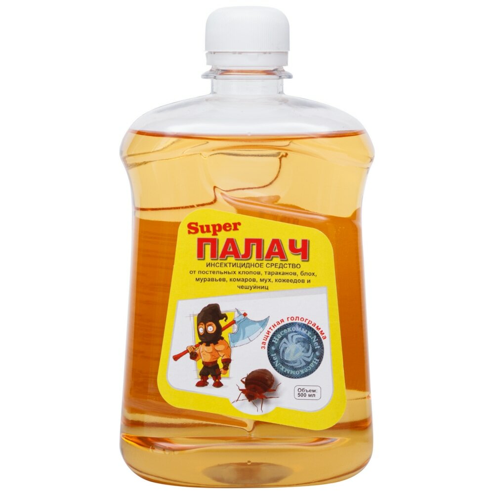 Жидкость Палач Super от клопов, тараканов, блох, муравьев