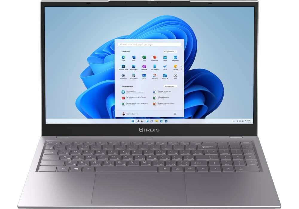 Ноутбук Irbis 15NBP3507 Win11Pro черный