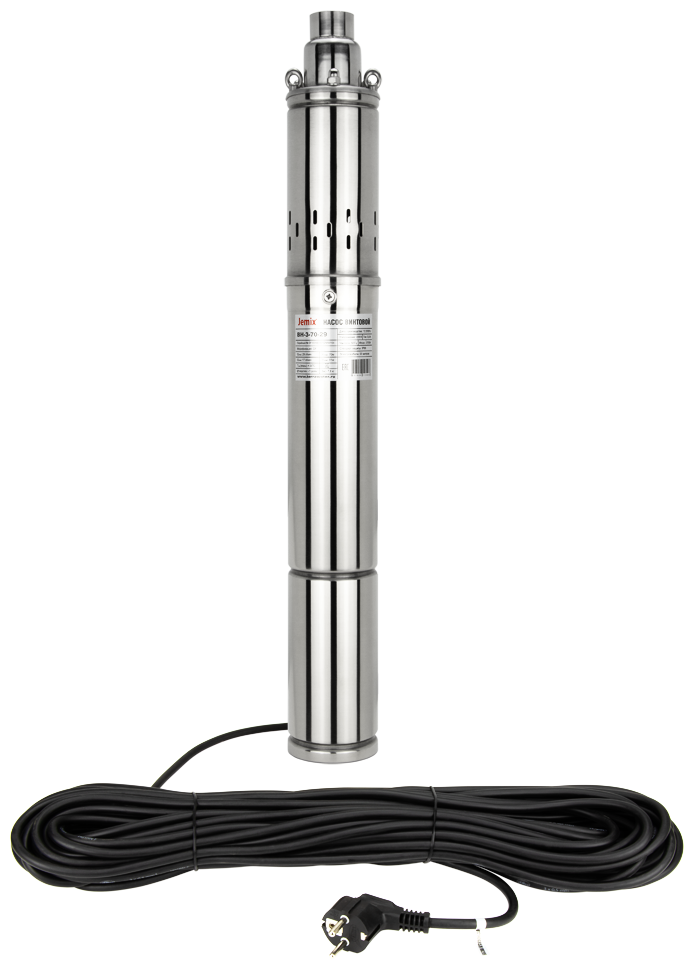 Погружной Скважинный насос JEMIX 3-QGB-1-15M (370 Вт)