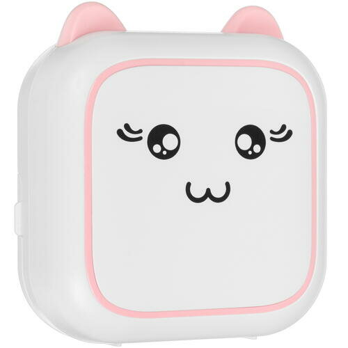 Компактный фотопринтер Kid Joy M5 Pink (Печать фотографий, Bluetooth, Поддержка приложения, 200 DPI) розовый