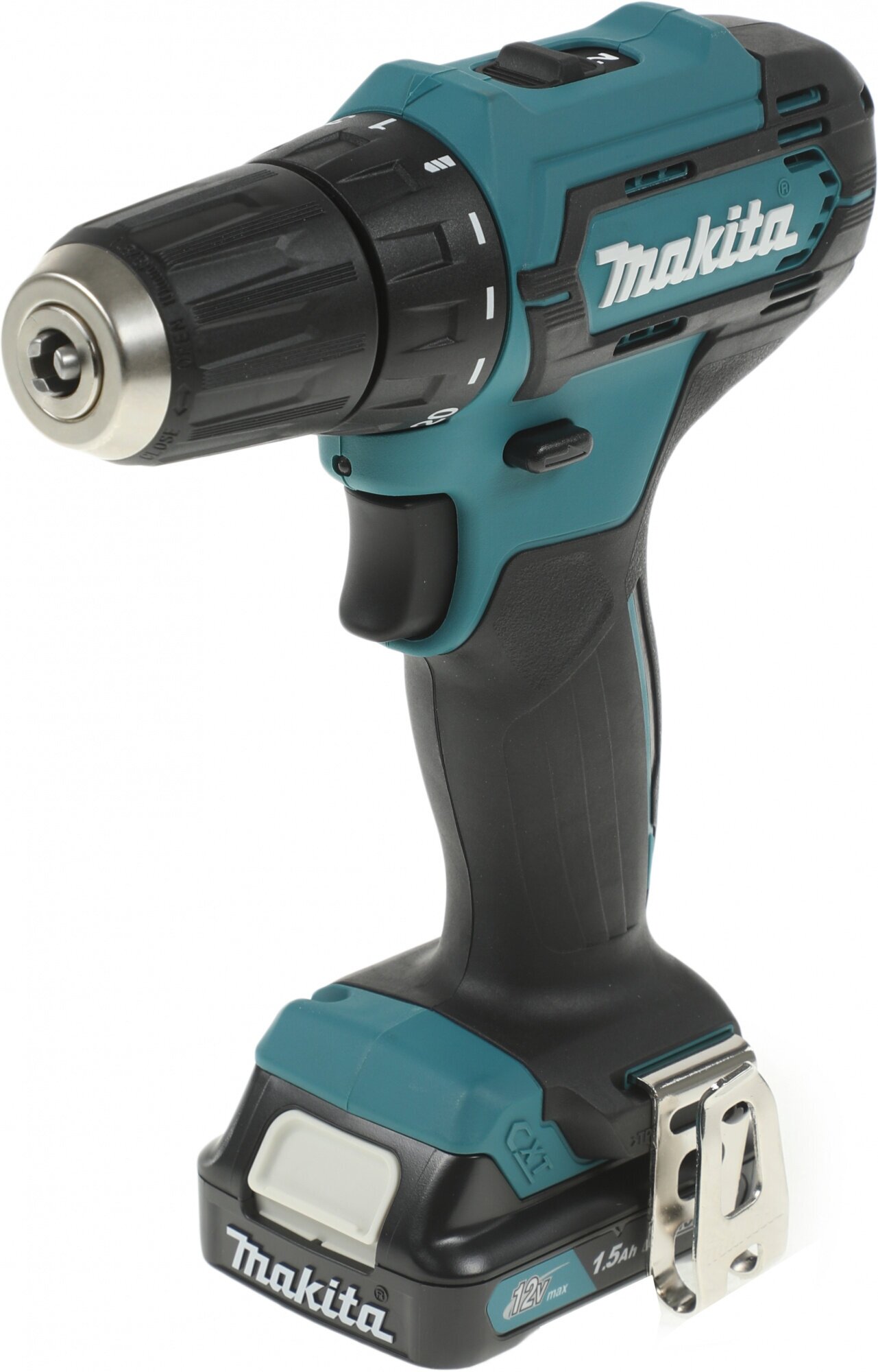 Дрель-шуруповерт Makita DF333DWYE4 аккум. патрон: быстрозажимной (кейс в комплекте)
