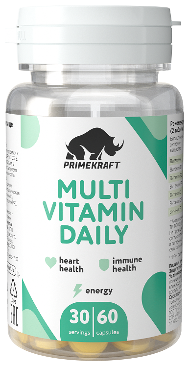 PrimeKraft MultiVitamin Daily капс.