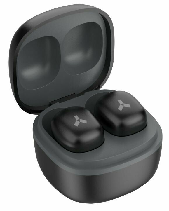 Беспроводные наушники Accesstyle Candy TWS (4 ч/180 mAh) темно-серый