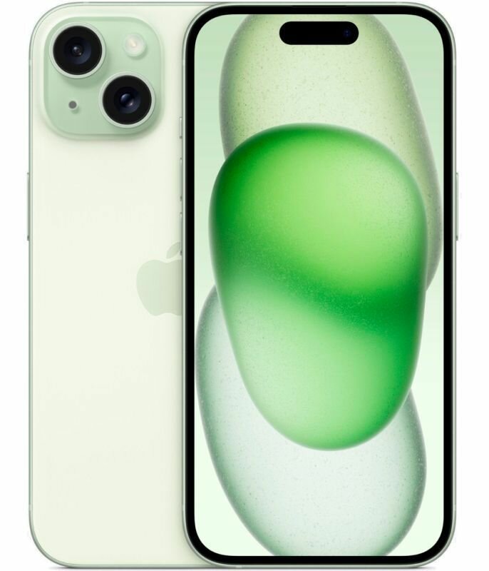 Смартфон Apple iPhone 15 128Gb Green SIM + ESIM