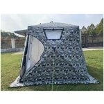 Зимняя палатка 4-местная MirCamping 2017 куб, четырехслойная, 240x240 - Изображение 2