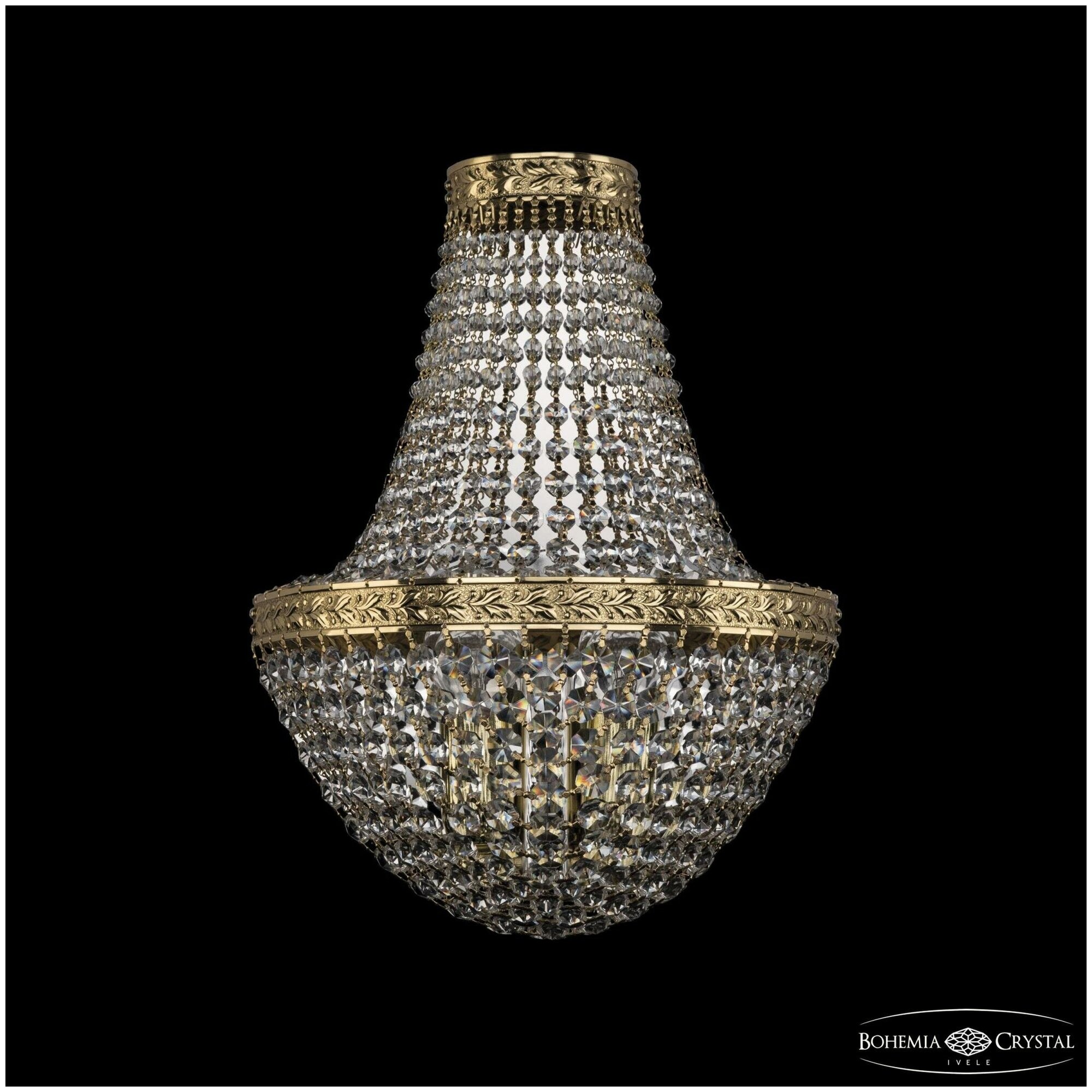 Настенный светильник Bohemia Ivele Crystal 19322B/H1/25IV G, E14
